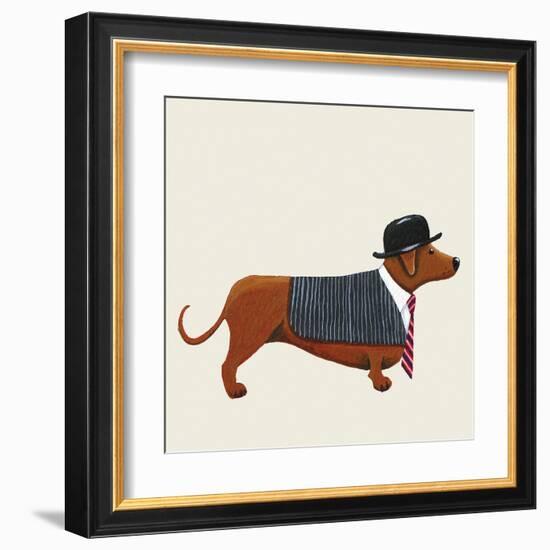City Dog I-Kate Mawdsley-Framed Giclee Print