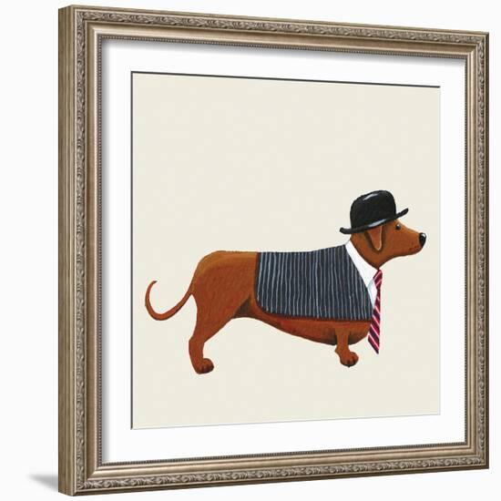 City Dog I-Kate Mawdsley-Framed Giclee Print