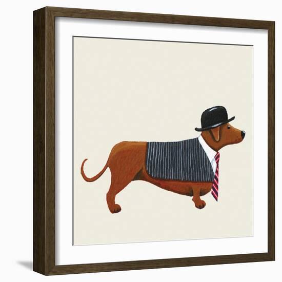 City Dog I-Kate Mawdsley-Framed Giclee Print