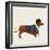 City Dog I-Kate Mawdsley-Framed Giclee Print