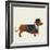 City Dog I-Kate Mawdsley-Framed Giclee Print