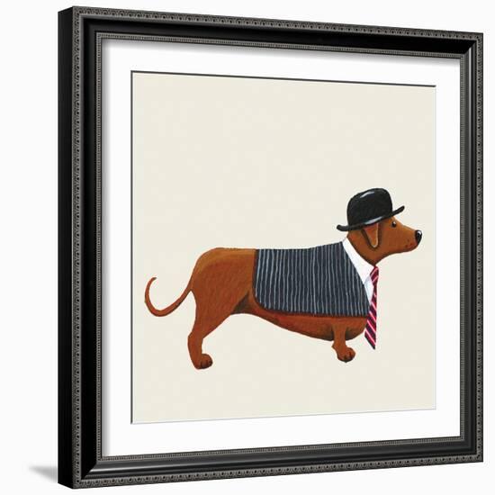 City Dog I-Kate Mawdsley-Framed Giclee Print