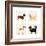 City Dogs and Country Dogs-Kate Mawdsley-Framed Art Print