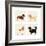 City Dogs and Country Dogs-Kate Mawdsley-Framed Art Print