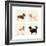 City Dogs and Country Dogs-Kate Mawdsley-Framed Art Print