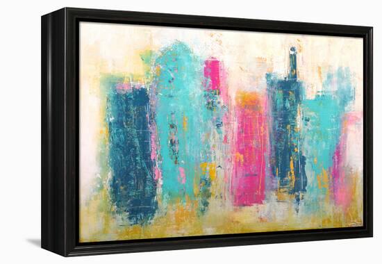 City Dreams-Erin Ashley-Framed Stretched Canvas