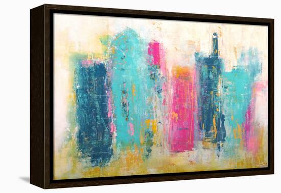 City Dreams-Erin Ashley-Framed Stretched Canvas