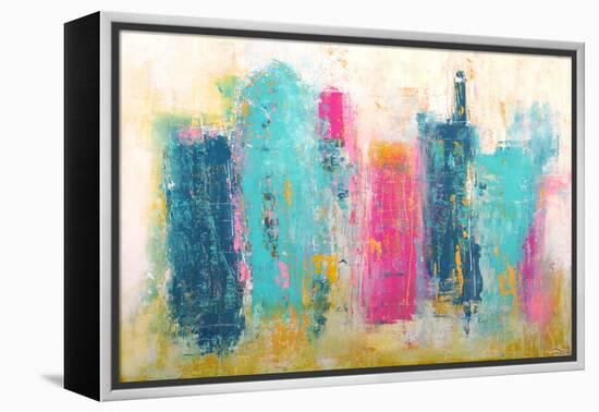 City Dreams-Erin Ashley-Framed Stretched Canvas