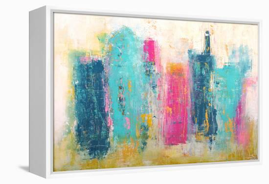 City Dreams-Erin Ashley-Framed Stretched Canvas