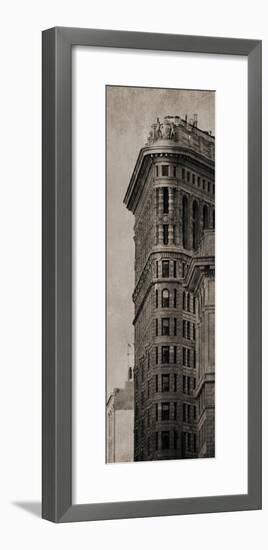 City Edge - Noir-Pete Kelly-Framed Giclee Print