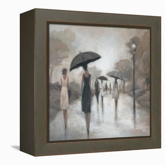 City Figures 1-Marc Taylor-Framed Stretched Canvas