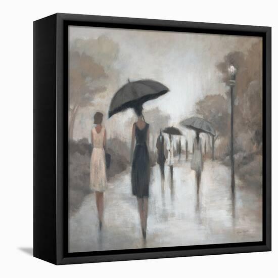 City Figures 1-Marc Taylor-Framed Stretched Canvas