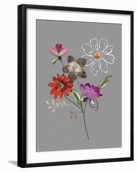 City Flowers II-Sandra Jacobs-Framed Giclee Print