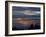 City from Grouse Mountain at Sunset, North Vancouver, Vancouver, Canada-Lawrence Worcester-Framed Photographic Print