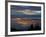 City from Grouse Mountain at Sunset, North Vancouver, Vancouver, Canada-Lawrence Worcester-Framed Photographic Print