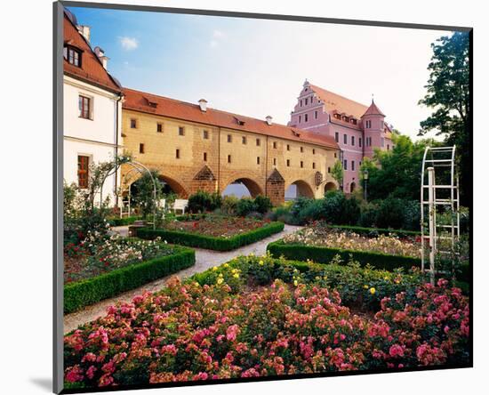 City Gate Amberg Germany-null-Mounted Art Print