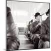 City Gent on the Top Deck of a Bus-Henry Grant-Mounted Art Print