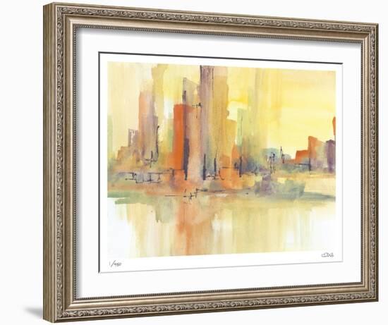 City Glow I-Chris Paschke-Framed Limited Edition