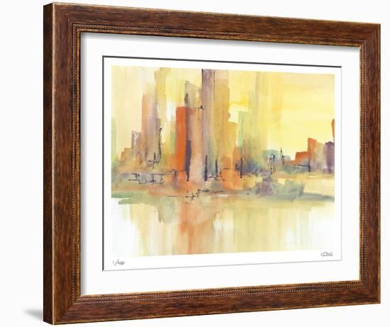 City Glow I-Chris Paschke-Framed Limited Edition