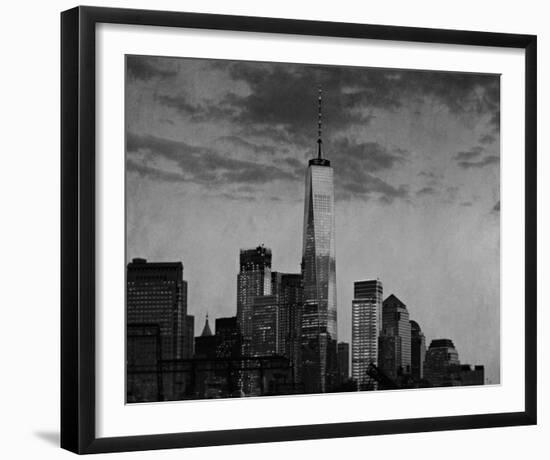 City Graduation - Noir-Pete Kelly-Framed Giclee Print