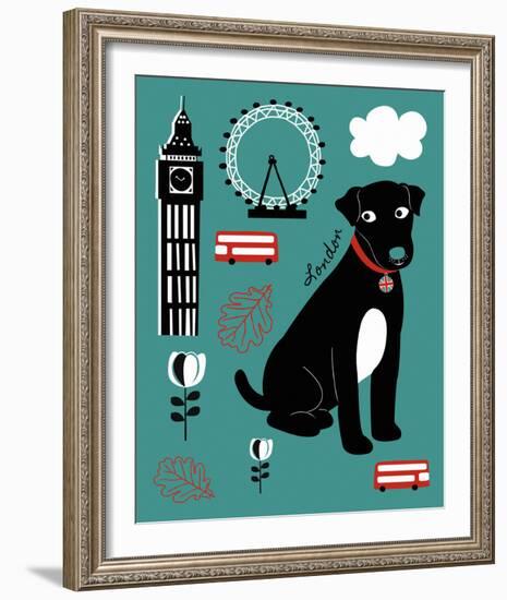 City Greetings II-Clara Wells-Framed Giclee Print