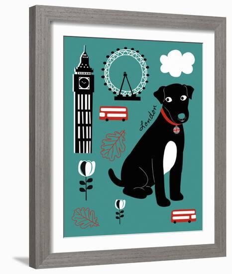 City Greetings II-Clara Wells-Framed Giclee Print