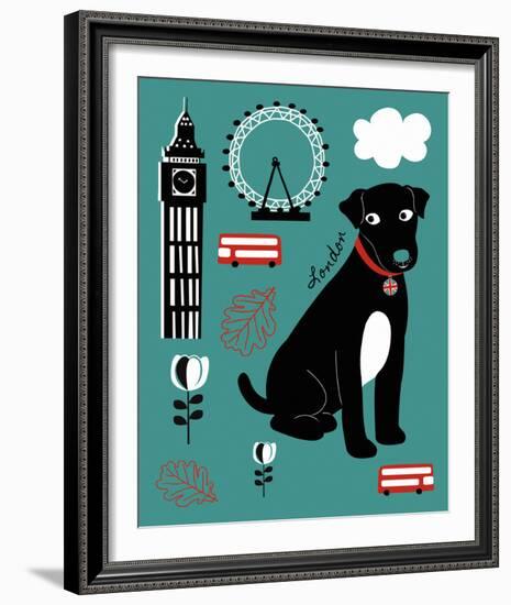 City Greetings II-Clara Wells-Framed Giclee Print