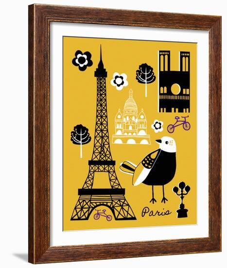 City Greetings IV-Clara Wells-Framed Giclee Print