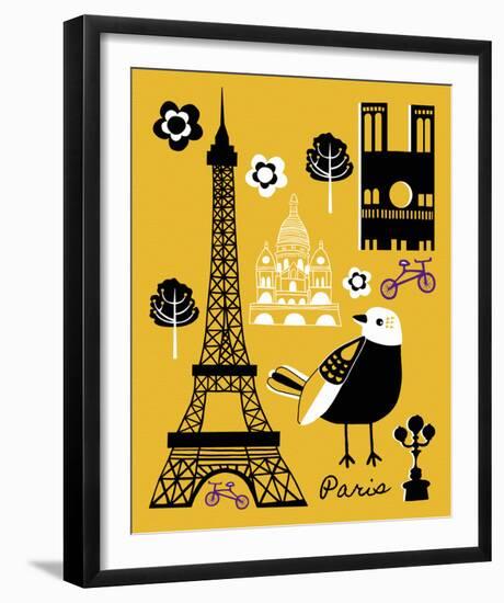 City Greetings IV-Clara Wells-Framed Giclee Print