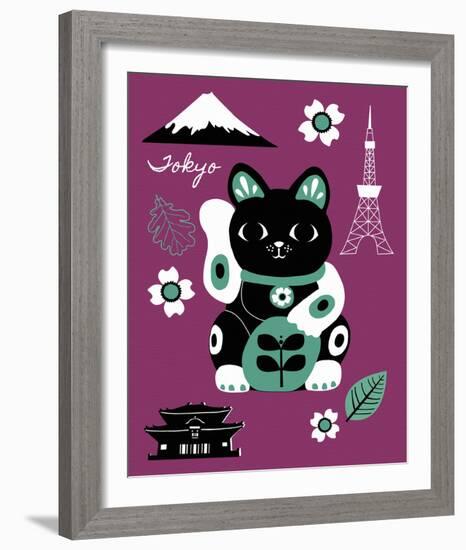 City Greetings VI-Clara Wells-Framed Giclee Print