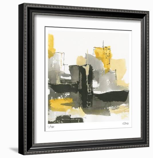 City Grey III-Chris Paschke-Framed Limited Edition