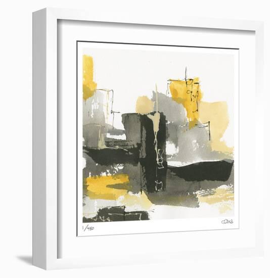 City Grey III-Chris Paschke-Framed Limited Edition