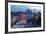 City Hall at Dusk, Market Square, Old Town, Rzeszow, Poland, Europe-Frank Fell-Framed Photographic Print