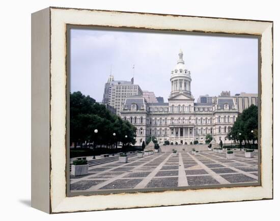 City Hall, Baltimore, MD-Mark Gibson-Framed Premier Image Canvas