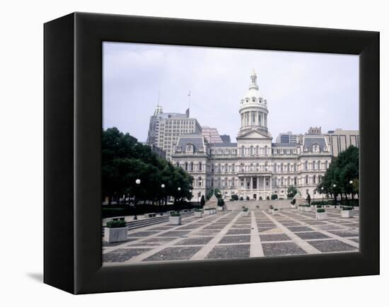 City Hall, Baltimore, MD-Mark Gibson-Framed Premier Image Canvas