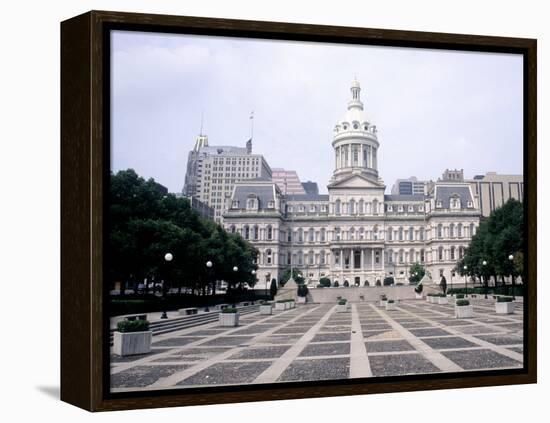 City Hall, Baltimore, MD-Mark Gibson-Framed Premier Image Canvas