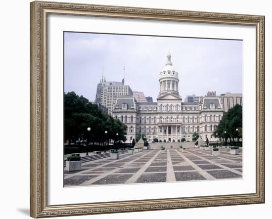 City Hall, Baltimore, MD-Mark Gibson-Framed Photographic Print