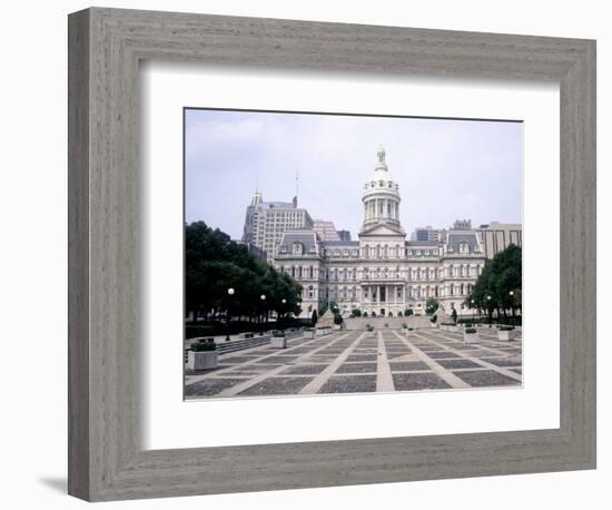 City Hall, Baltimore, MD-Mark Gibson-Framed Photographic Print