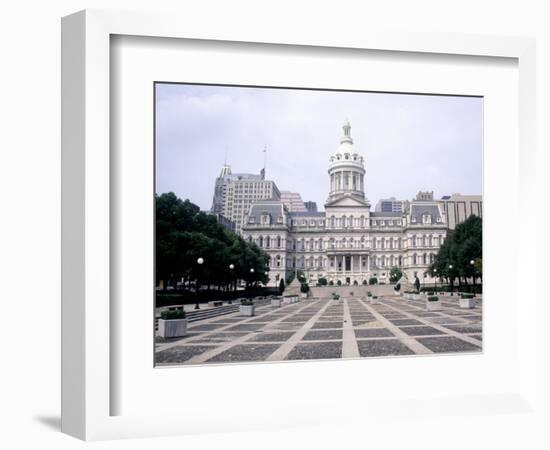 City Hall, Baltimore, MD-Mark Gibson-Framed Photographic Print