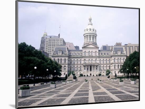 City Hall, Baltimore, MD-Mark Gibson-Mounted Photographic Print