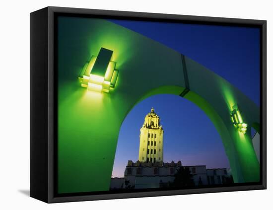 City Hall, Beverly Hills, California, USA-null-Framed Premier Image Canvas