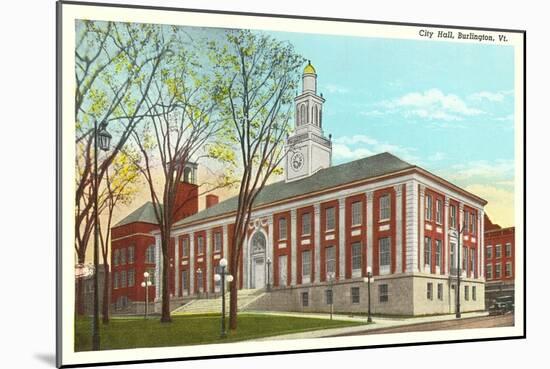 City Hall, Burlington, Vermont-null-Mounted Art Print
