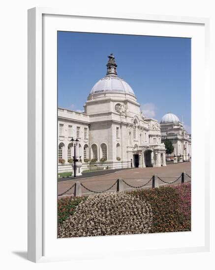 City Hall, Cardiff, Wales, United Kingdom-David Hunter-Framed Photographic Print