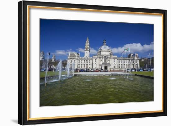 City Hall, Cardiff, Wales, United Kingdom-Billy Stock-Framed Photographic Print