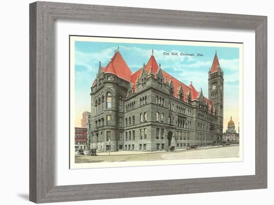 City Hall, Cincinnati, Ohio-null-Framed Art Print