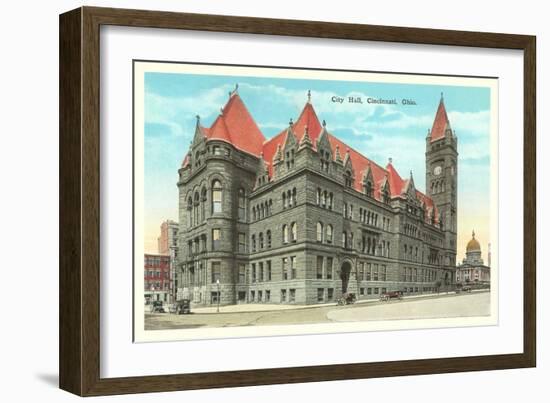 City Hall, Cincinnati, Ohio-null-Framed Art Print