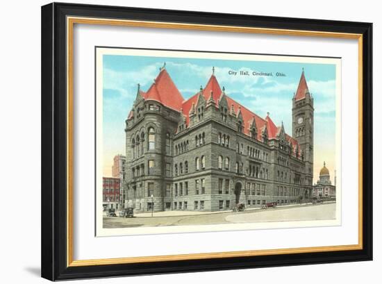 City Hall, Cincinnati, Ohio-null-Framed Art Print