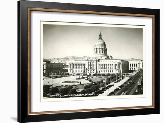 City Hall, Civic Center-null-Framed Art Print
