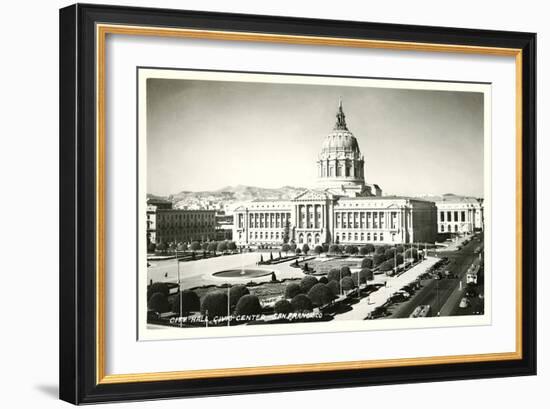 City Hall, Civic Center-null-Framed Art Print