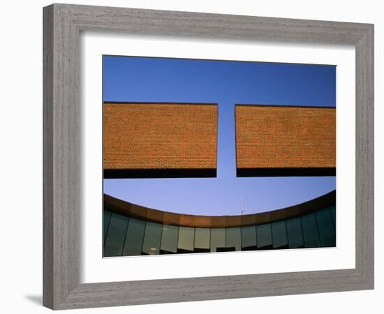 City Hall, Columbus, Indiana, USA-null-Framed Photographic Print